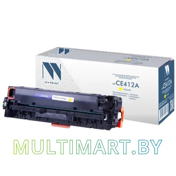 Картридж NV Print NV-CE412AY (аналог HP CE412A)